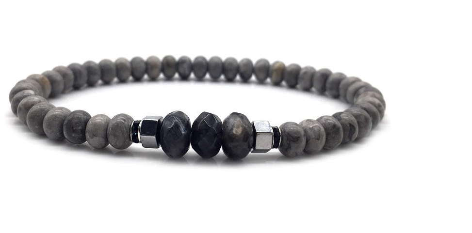 Bracelet Homme Perles Fines