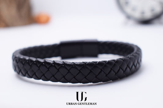 Black Vintage Bracelet -UrbanGentleman.tn