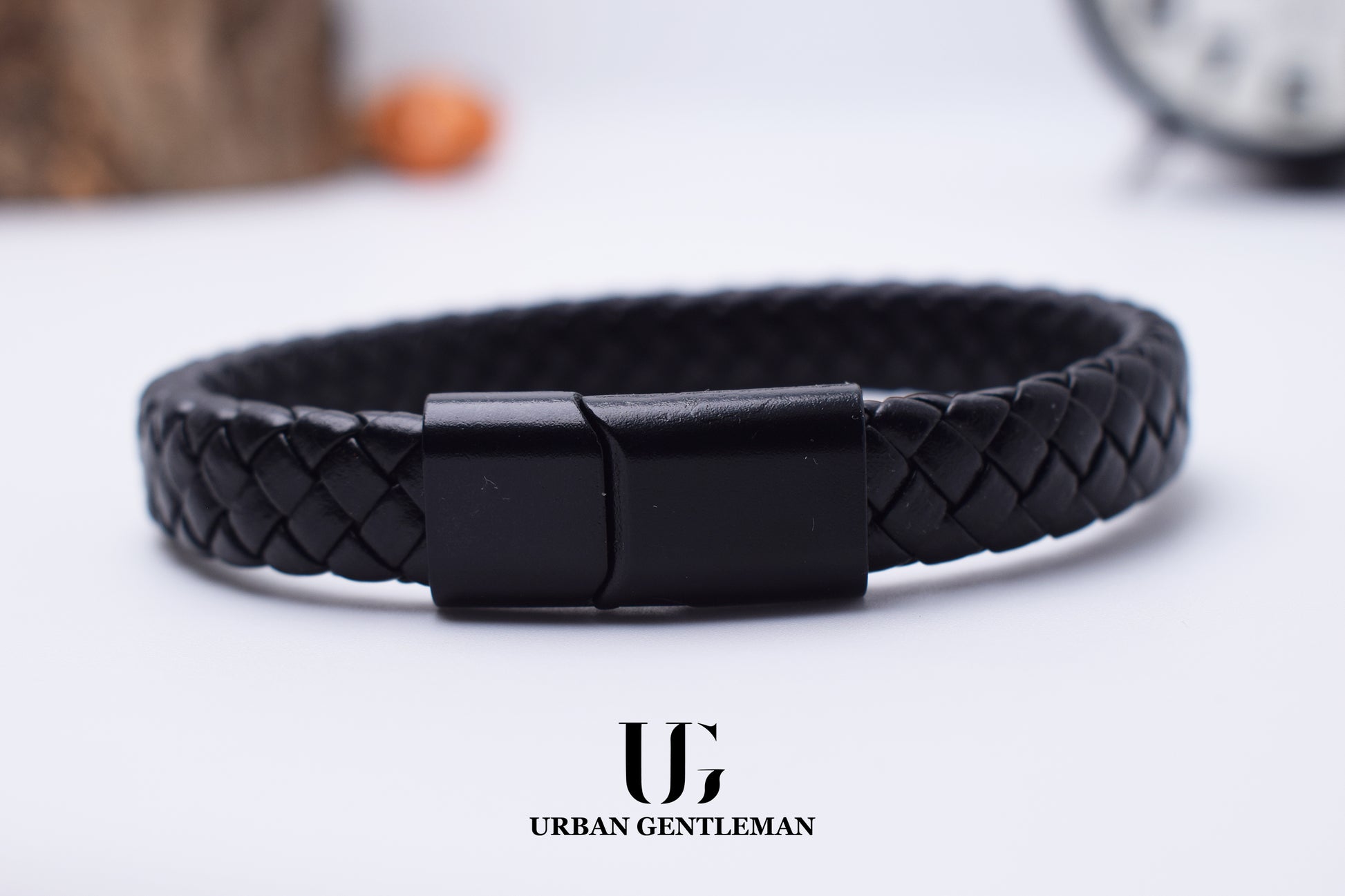 Black Vintage Bracelet -UrbanGentleman.tn