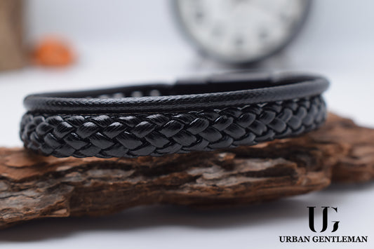 Elegance Double Black Bracelet - forurbangentleman