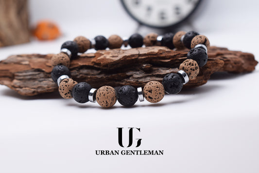 Exclusive Black & Brown Bracelet - forurbangentleman